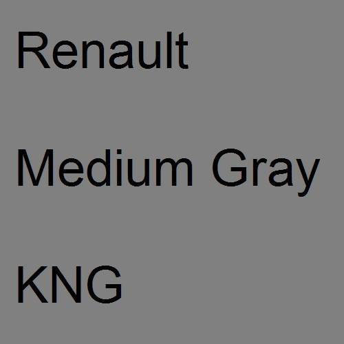 Renault, Medium Gray, KNG.